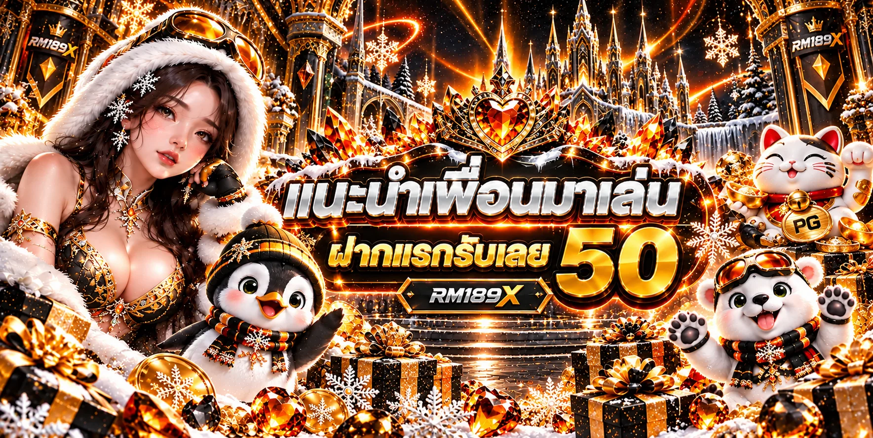 สล็อตออนไลน์ RM189X พร้อมโปรโมชั่นต้อนรับ